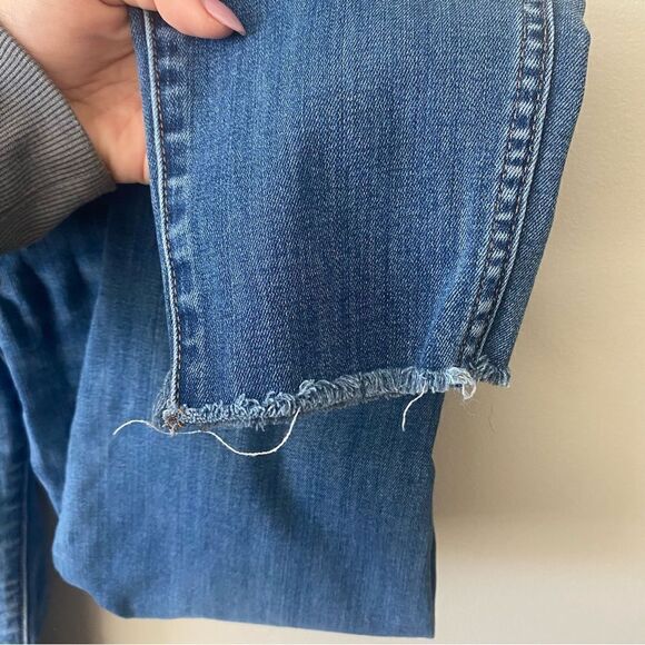 Madewell 10-Inch High Waist Button Front Crop Skinny Jeans - Picture 12 of 15